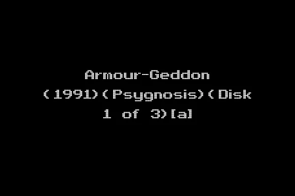 Armour-Geddon (1991)(Psygnosis)(Disk 1 of 3)[a]
