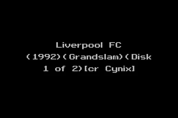 Liverpool FC (1992)(Grandslam)(Disk 1 of 2)[cr Cynix]