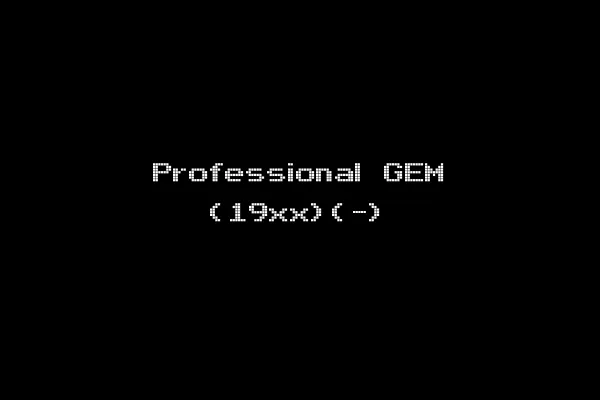Professional GEM (19xx)(-)