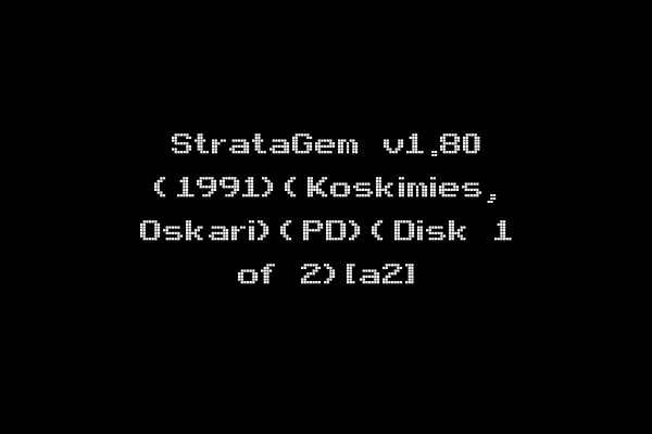 StrataGem v1.80 (1991)(Koskimies, Oskari)(PD)(Disk 1 of 2)[a2]