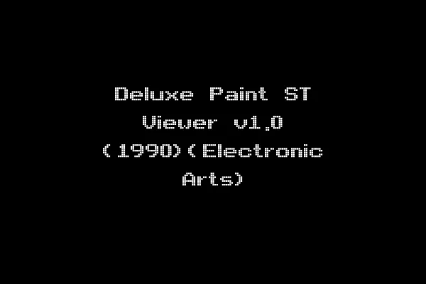 Deluxe Paint ST Viewer v1.0 (1990)(Electronic Arts)