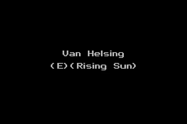 Van Helsing (E)(Rising Sun)