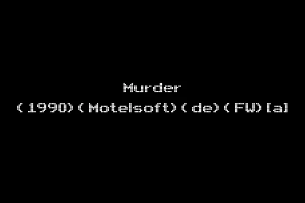 Murder (1990)(Motelsoft)(de)(FW)[a]