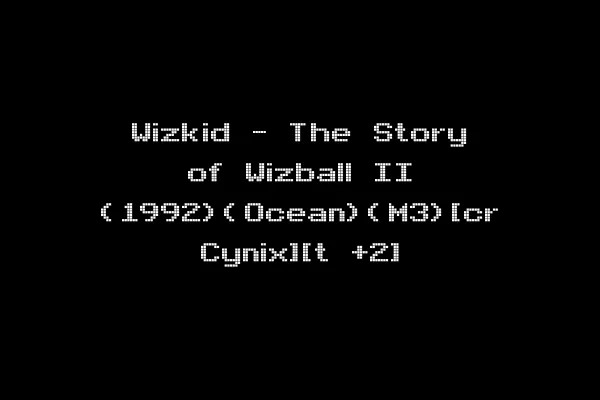Wizkid - The Story of Wizball II (1992)(Ocean)(M3)[cr Cynix][t +2]