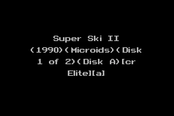 Super Ski II (1990)(Microids)(Disk 1 of 2)(Disk A)[cr Elite][a]