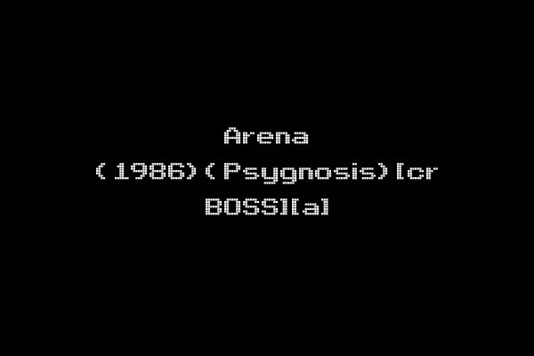 Arena (1986)(Psygnosis)[cr BOSS][a]