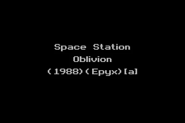 Space Station Oblivion (1988)(Epyx)[a]