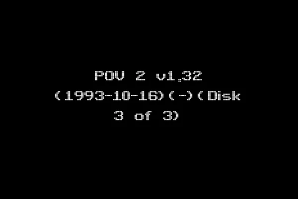 POV 2 v1.32 (1993-10-16)(-)(Disk 3 of 3)