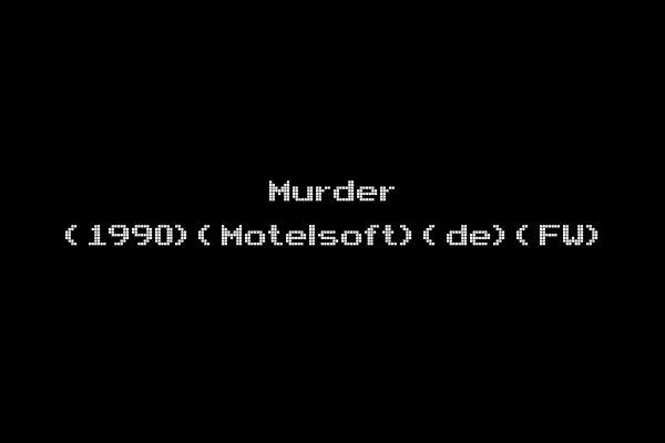 Murder (1990)(Motelsoft)(de)(FW)