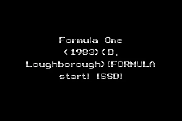 Formula One (1983)(D. Loughborough)[FORMULA start] [SSD]