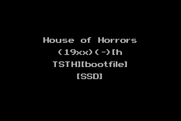 House of Horrors (19xx)(-)[h TSTH][bootfile] [SSD]