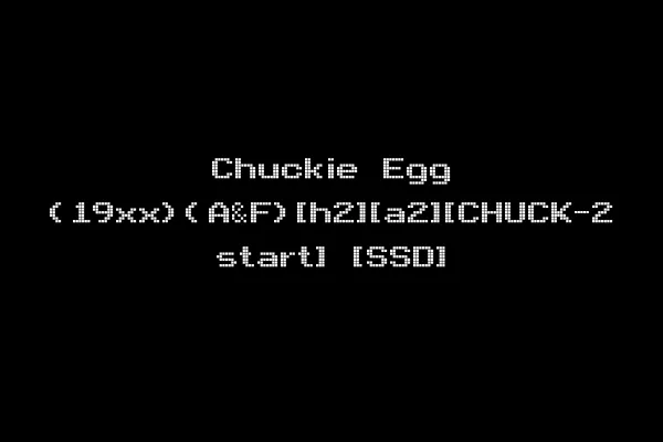 Chuckie Egg (19xx)(A&F)[h2][a2][CHUCK-2 start] [SSD]