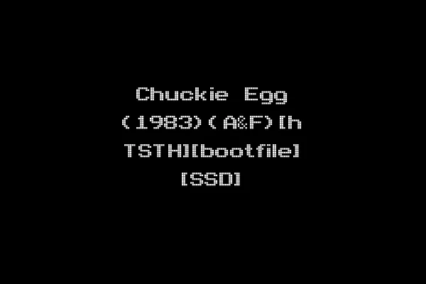 Chuckie Egg (1983)(A&F)[h TSTH][bootfile] [SSD]