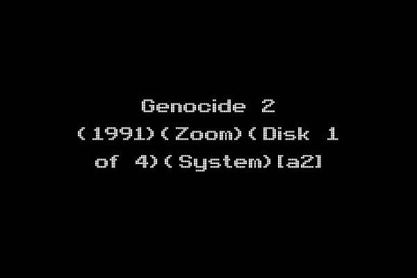 Genocide 2 (1991)(Zoom)(Disk 1 of 4)(System)[a2]