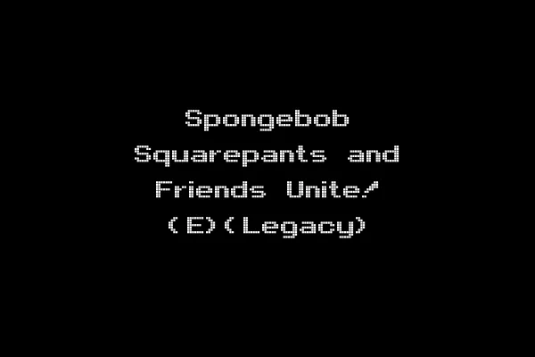 Spongebob Squarepants and Friends Unite! (E)(Legacy)