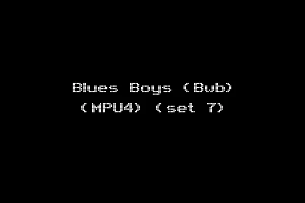 Blues Boys (Bwb) (MPU4) (set 7)