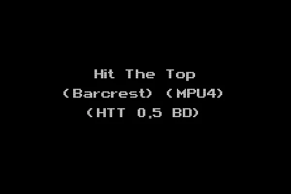 Hit The Top (Barcrest) (MPU4) (HTT 0.5 BD)