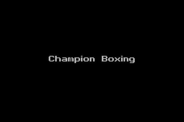 Champion Boxing