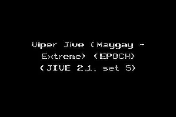 Viper Jive (Maygay - Extreme) (EPOCH) (JIVE 2.1, set 5)