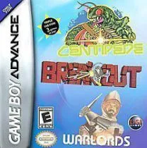3 In 1 - Break Out Centipede Warlords GBA