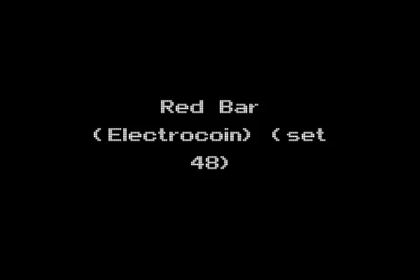 Red Bar (Electrocoin) (set 48)