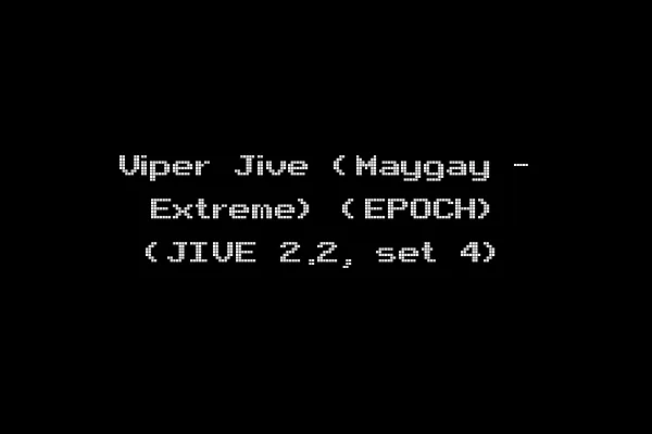 Viper Jive (Maygay - Extreme) (EPOCH) (JIVE 2.2, set 4)