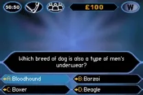 Who Wants To Be A Millionaire (A)(Independent)