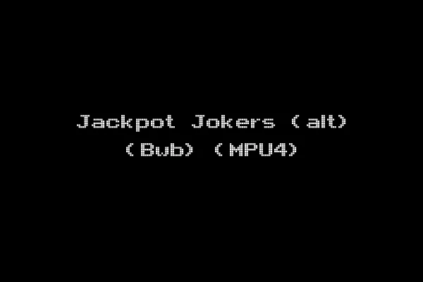 Jackpot Jokers (alt) (Bwb) (MPU4)
