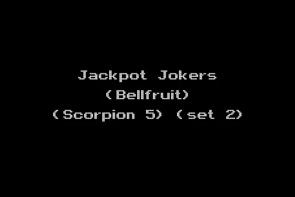 Jackpot Jokers (Bellfruit) (Scorpion 5) (set 2)