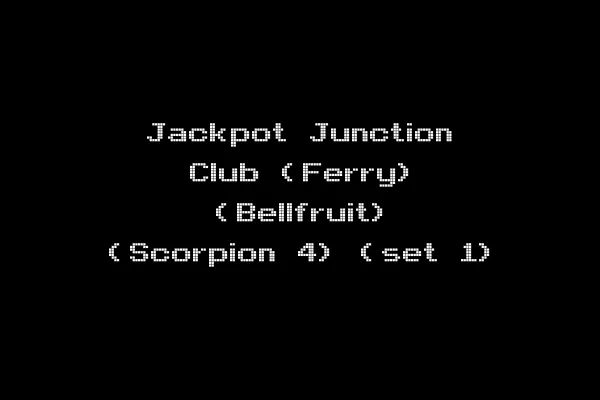 Jackpot Junction Club (Ferry) (Bellfruit) (Scorpion 4) (set 1)