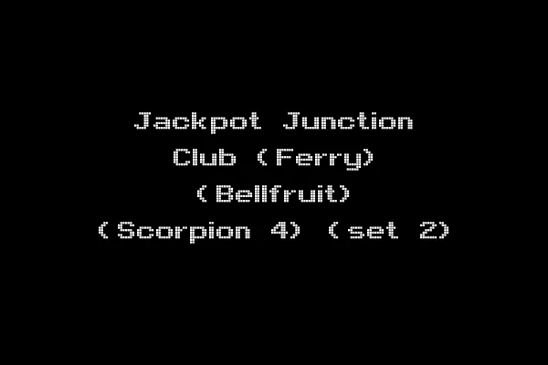 Jackpot Junction Club (Ferry) (Bellfruit) (Scorpion 4) (set 2)