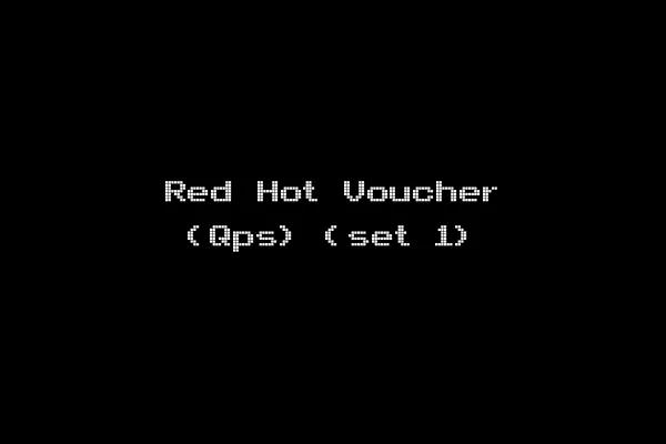 Red Hot Voucher (Qps) (set 1)