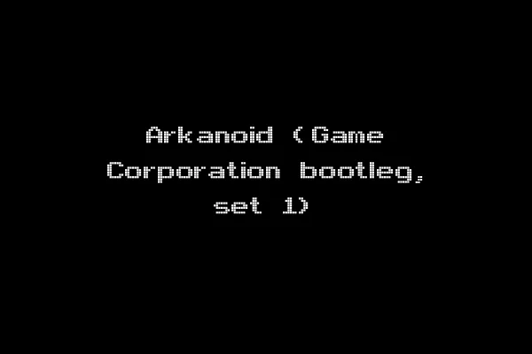 Arkanoid (Game Corporation bootleg, set 1)
