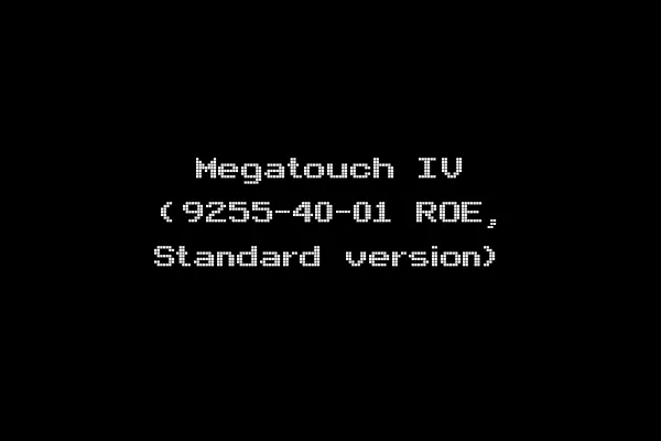 Megatouch IV (9255-40-01 ROE, Standard version)