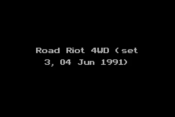 Road Riot 4WD (set 3, 04 Jun 1991)