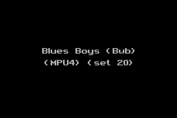 Blues Boys (Bwb) (MPU4) (set 20)
