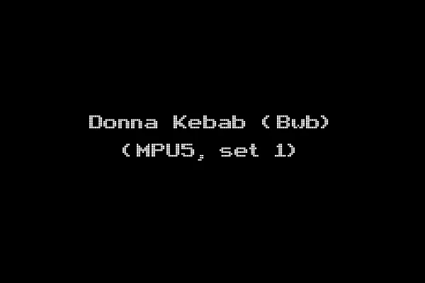 Donna Kebab (Bwb) (MPU5, set 1)