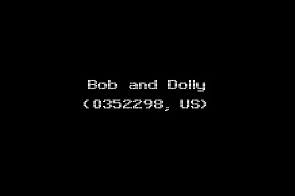 Bob and Dolly (0352298, US)