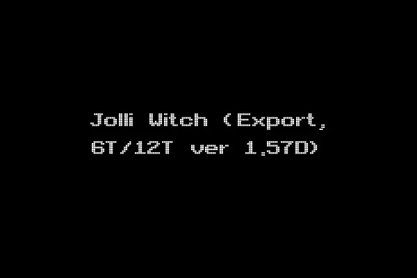 Jolli Witch (Export, 6T/12T ver 1.57D)