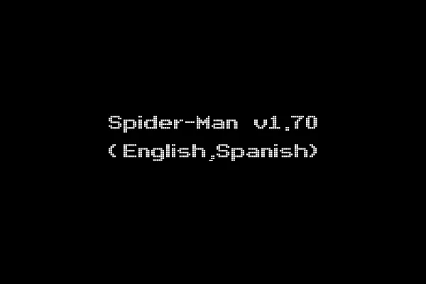 Spider-Man v1.70 (English,Spanish)