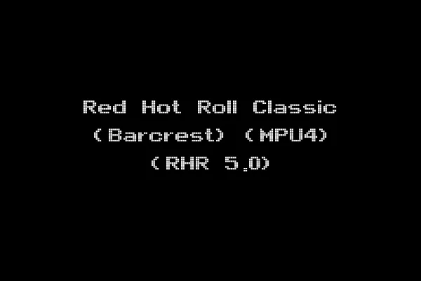 Red Hot Roll Classic (Barcrest) (MPU4) (RHR 5.0)