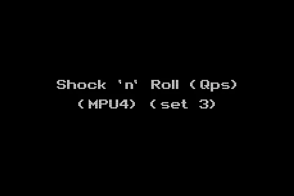 Shock 'n' Roll (Qps) (MPU4) (set 3)