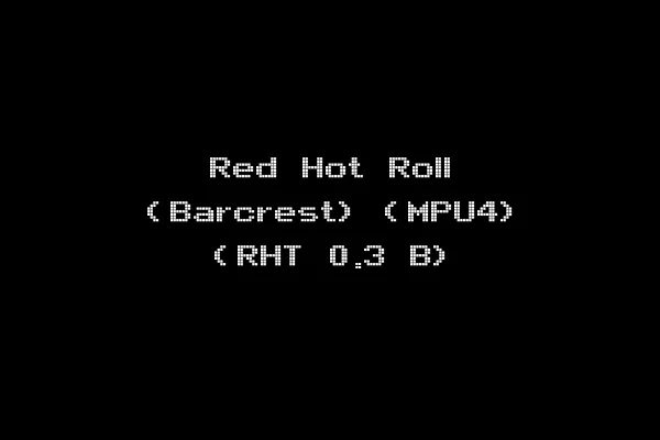 Red Hot Roll (Barcrest) (MPU4) (RHT 0.3 B)