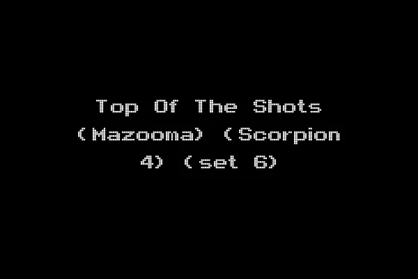 Top Of The Shots (Mazooma) (Scorpion 4) (set 6)