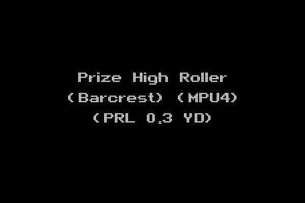 Prize High Roller (Barcrest) (MPU4) (PRL 0.3 YD)