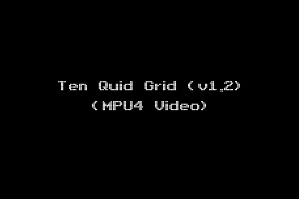 Ten Quid Grid (v1.2) (MPU4 Video)