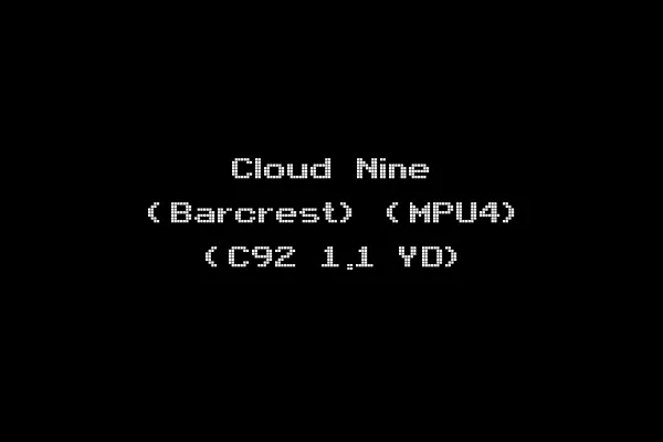Cloud Nine (Barcrest) (MPU4) (C92 1.1 YD)