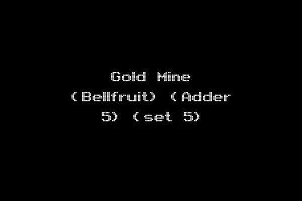 Gold Mine (Bellfruit) (Adder 5) (set 5)