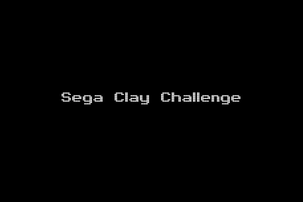 Sega Clay Challenge