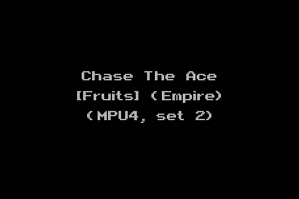 Chase The Ace [Fruits] (Empire) (MPU4, set 2)